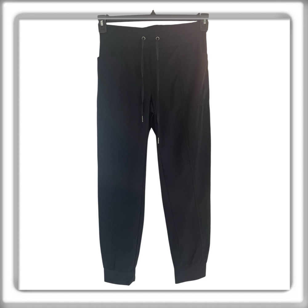 Marrakech Pull On Joggers Drawstring Black Pockets Size 4